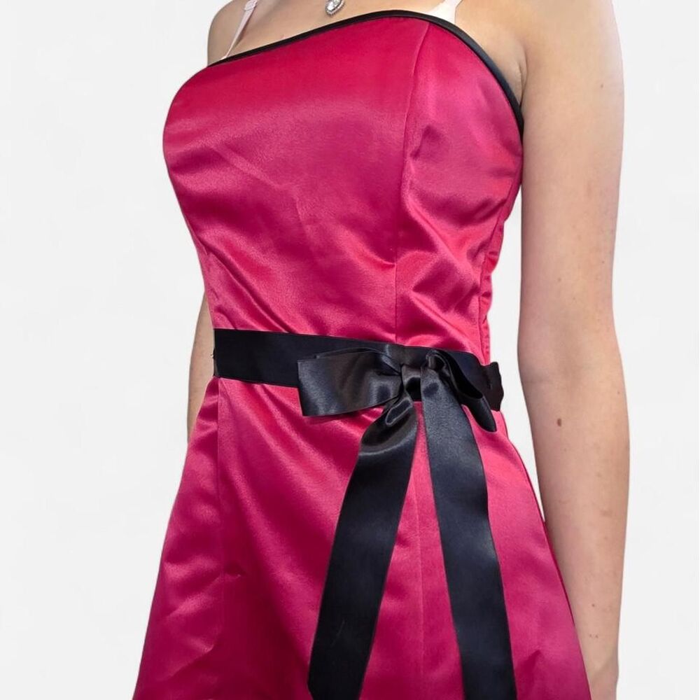Jessica-mcclintock Women's Red and Pink Dress